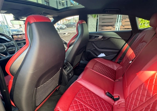 Audi S5 cena 144900 przebieg: 158000, rok produkcji 2018 z Warszawa małe 67